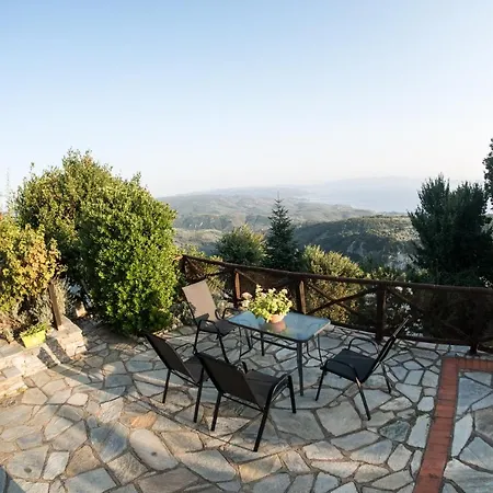Pelion House With Wonderful View Villa Vyzitsa Exterior photo